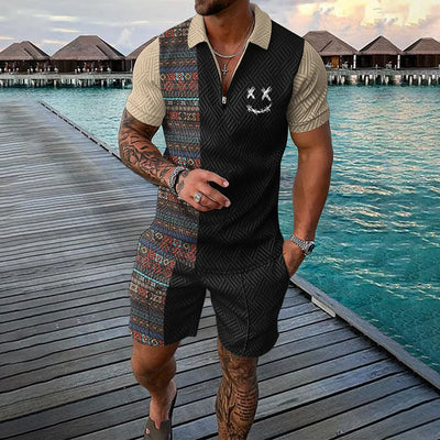 Parkison I Polo + shorts set
