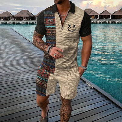 Parkison I Polo + shorts set