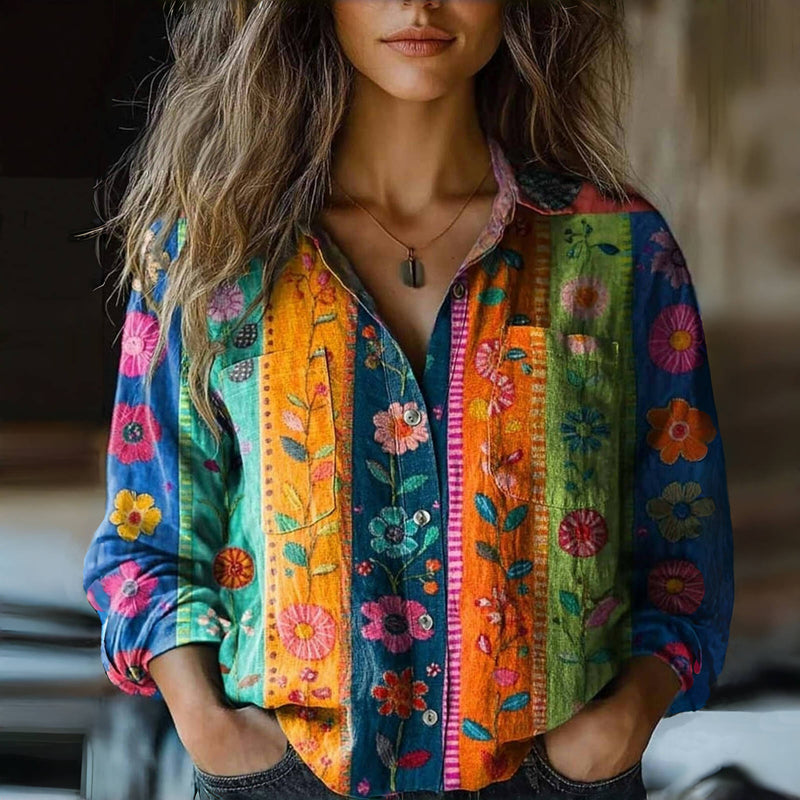 Soffiata™  Coloured Striped blouse