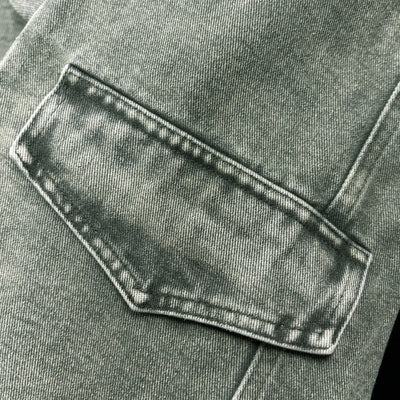 Men's Distressed Denim Jacket