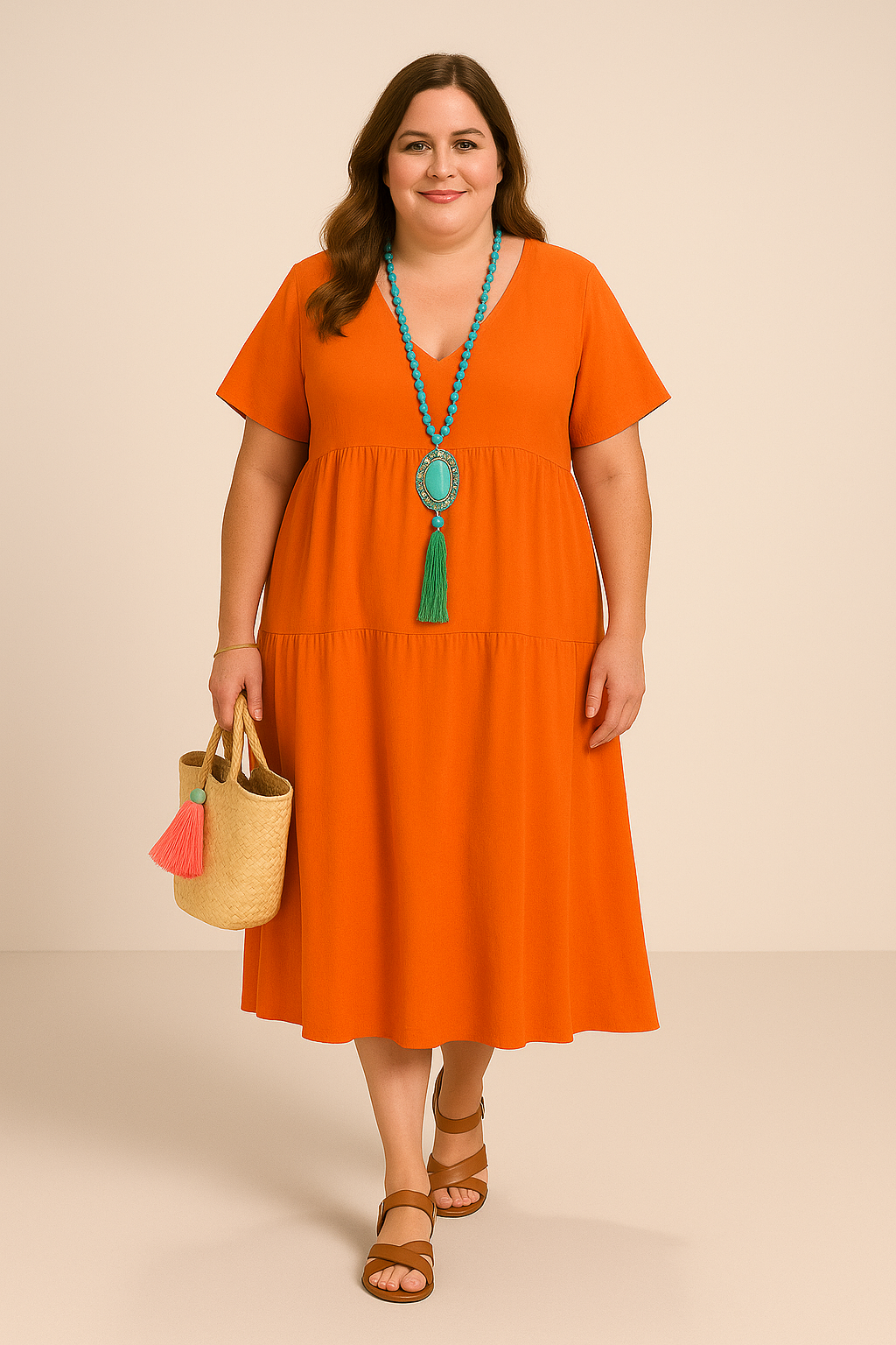 Tummy Covering Dress | HOUSTON