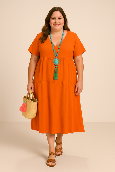 Tummy Covering Dress | HOUSTON
