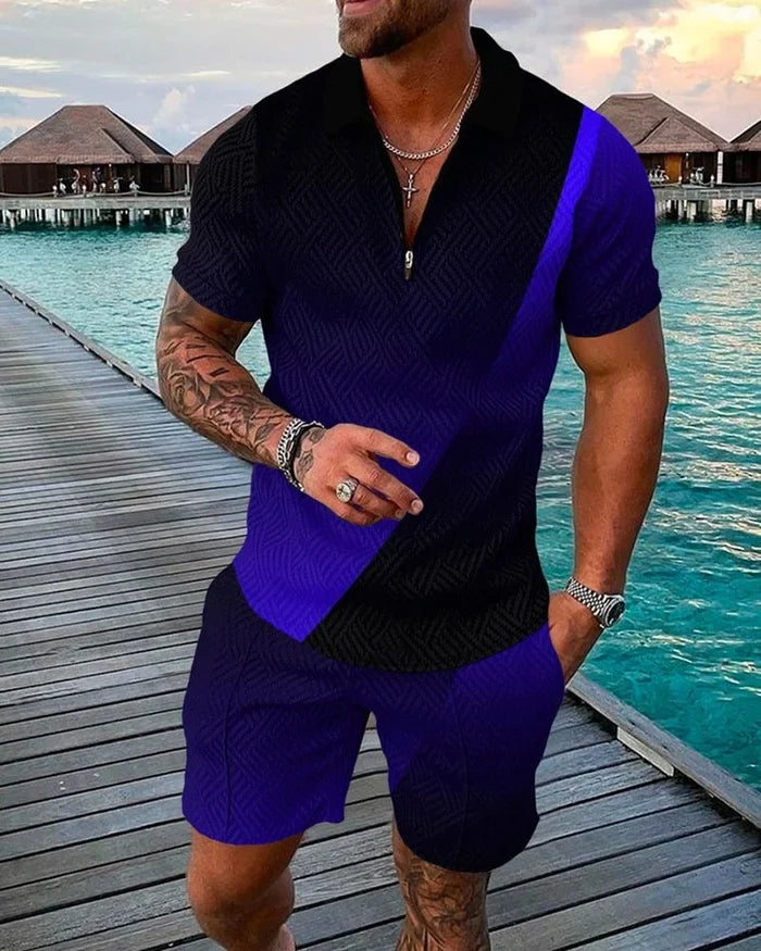 Prescott I Polo + shorts set