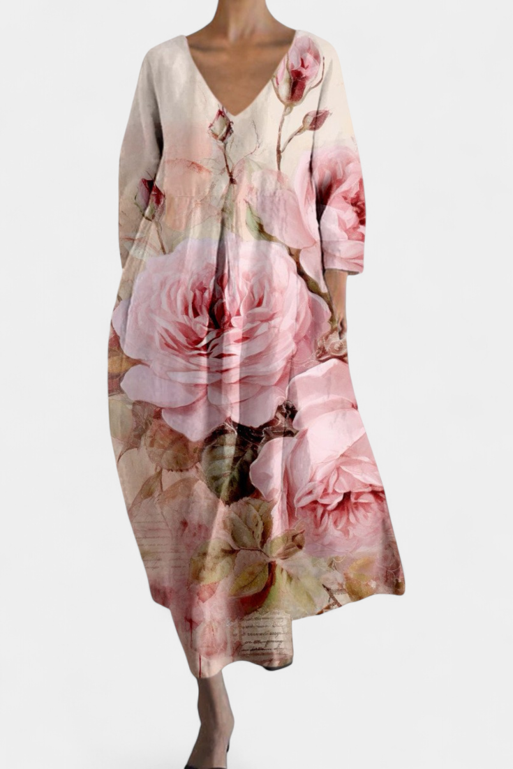 Riley | Effortless V-Neck Dress