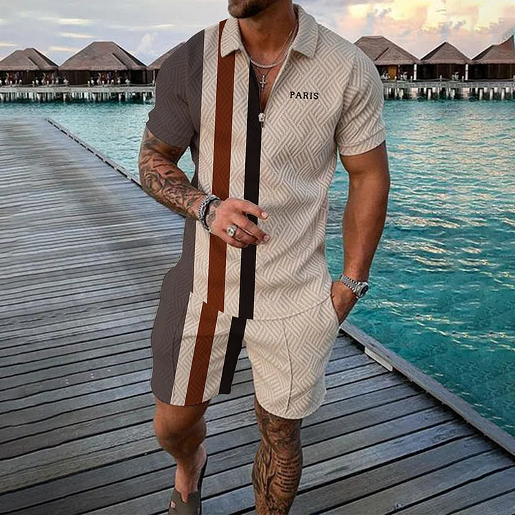 Frederick I Polo + shorts set