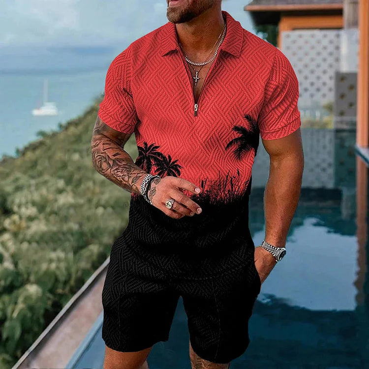 Truman I Polo + shorts set