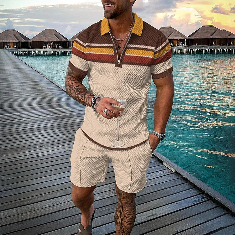 Charles I Polo + shorts set