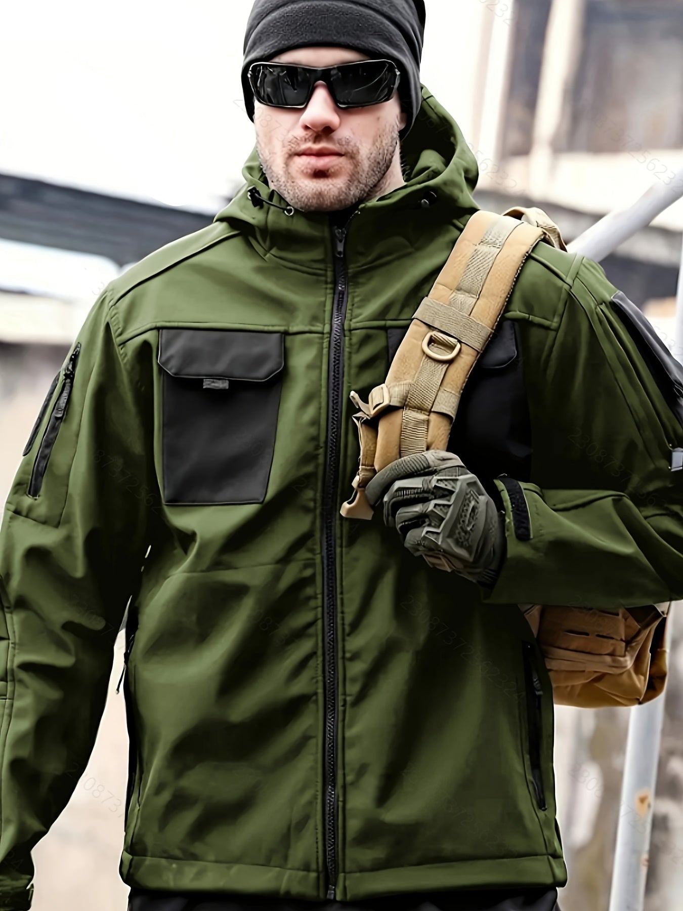 Mark™ - Comfortable Hooded Jacket with Multiple Pockets