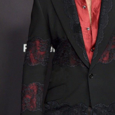 Stylish Retro Lace Patchwork Slim-fit Blazer