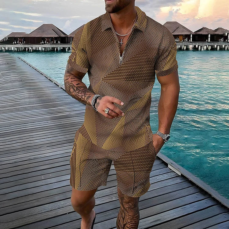 Davy I Polo + shorts set