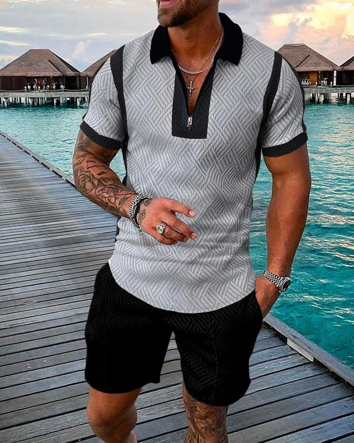 Benjamin  I Polo + shorts set