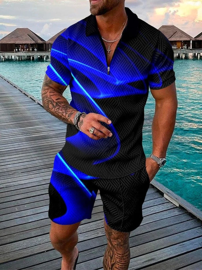 Kennedy I Polo + shorts set