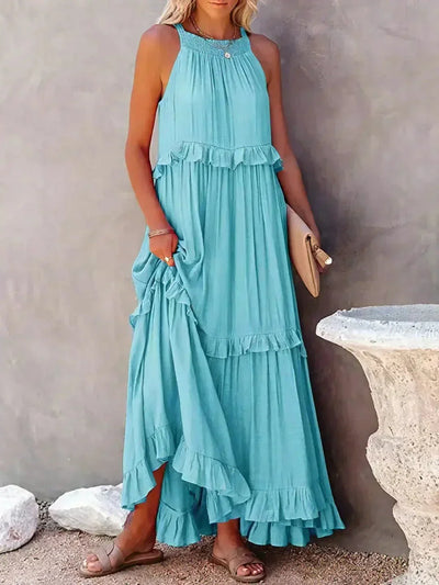 Leona | Breeze Ruffle Gown