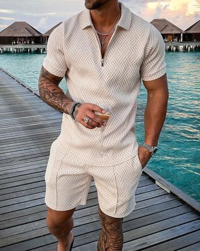 Thomas I Polo + shorts set
