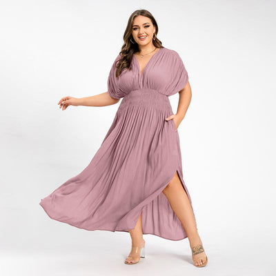 Aifah | Flowing Batwing Maxi