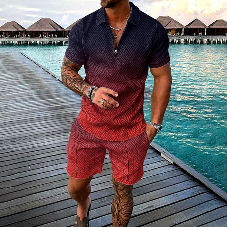 Barrington I Polo + shorts set