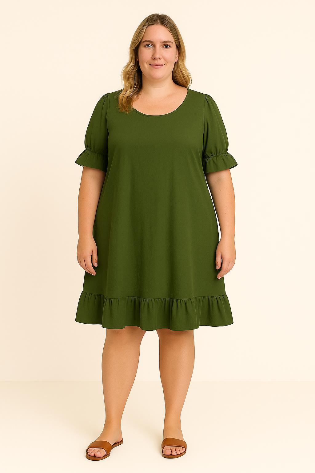 Tummy Covering Summer Dress | MADRID