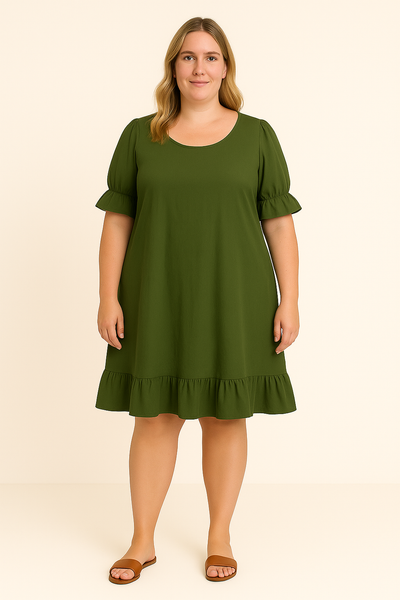 Tummy Covering Summer Dress | MADRID