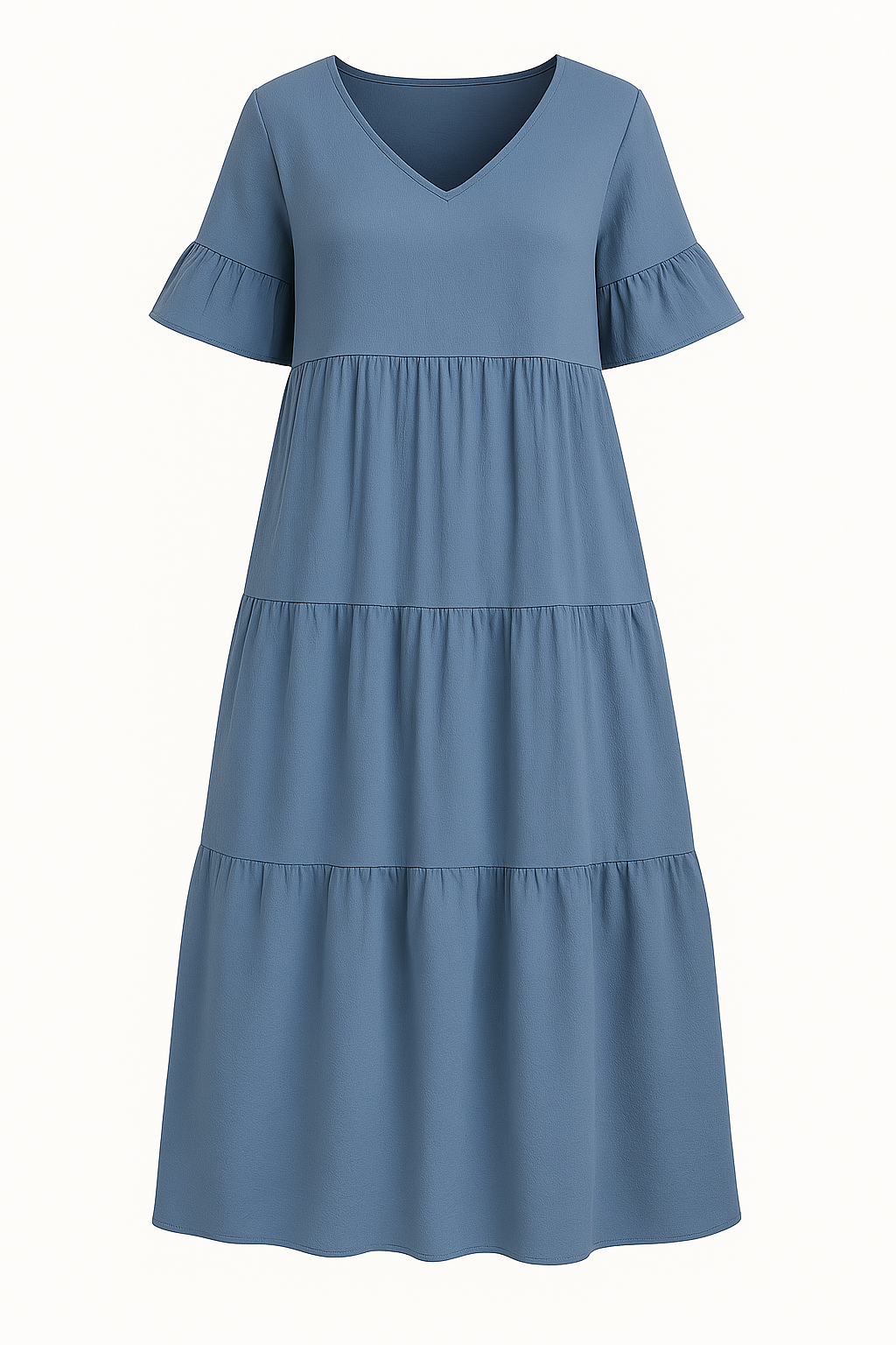 V-neck Tummy Covering Dress | VANCOUVER