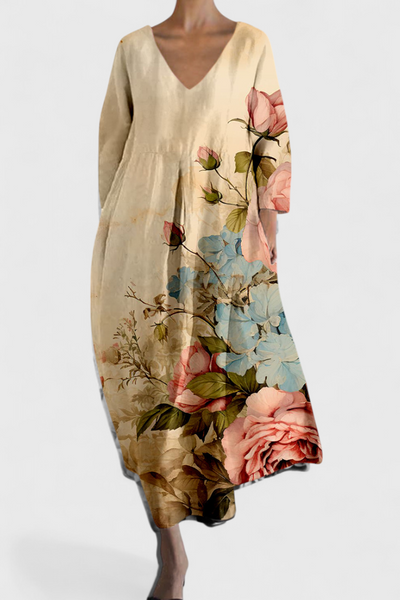 Riley | Effortless V-Neck Dress