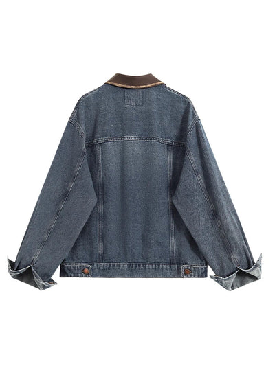 Women Blue Denim Jacket