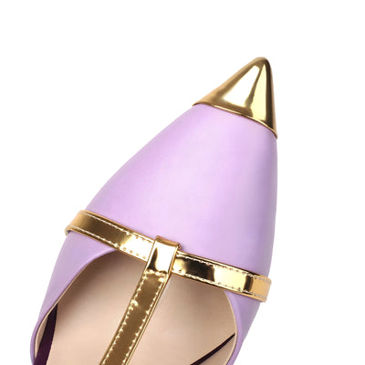 Gisele Bow-Strap Stilettos