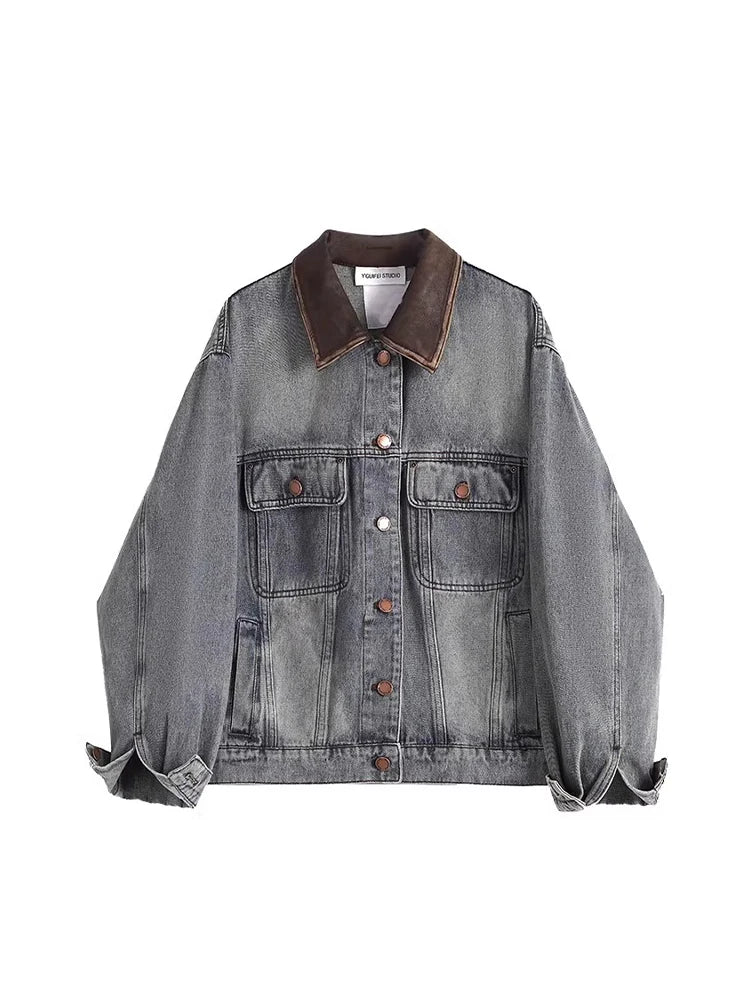 Women Blue Denim Jacket
