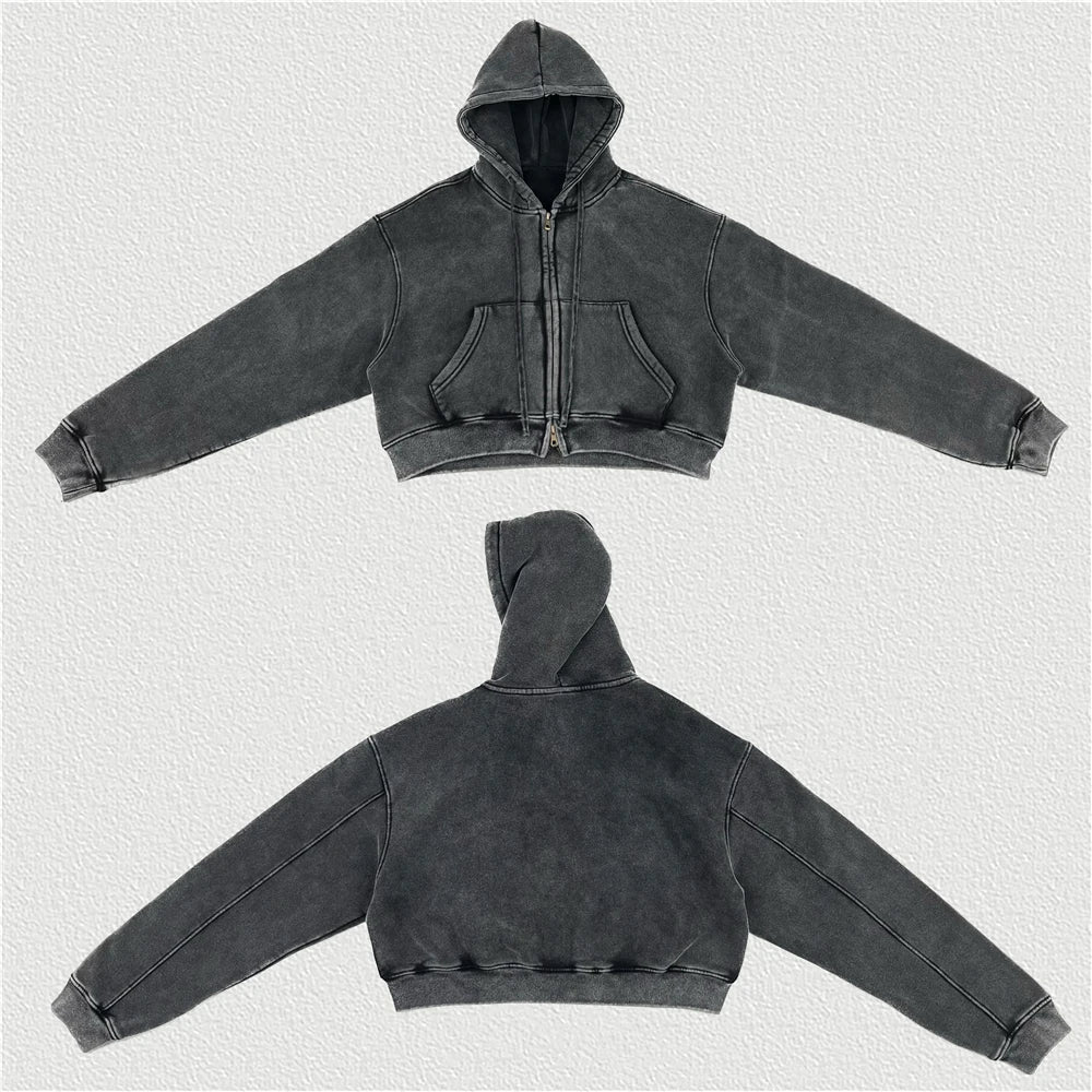 Stone Washed Oversized Hoodie