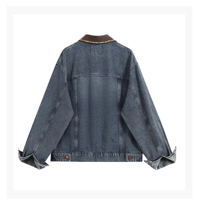 Women Blue Denim Jacket