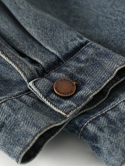 Women Blue Denim Jacket