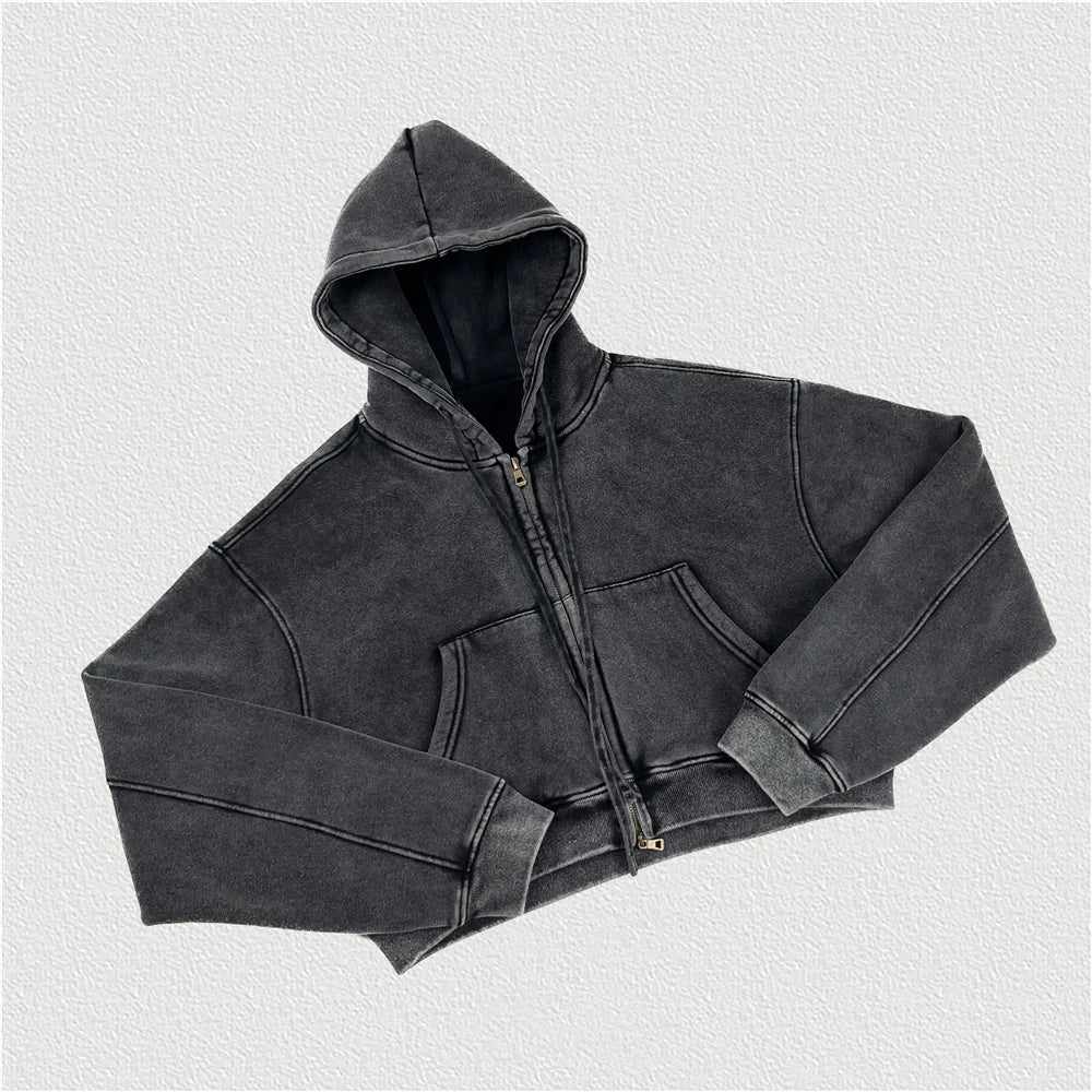 Stone Washed Oversized Hoodie