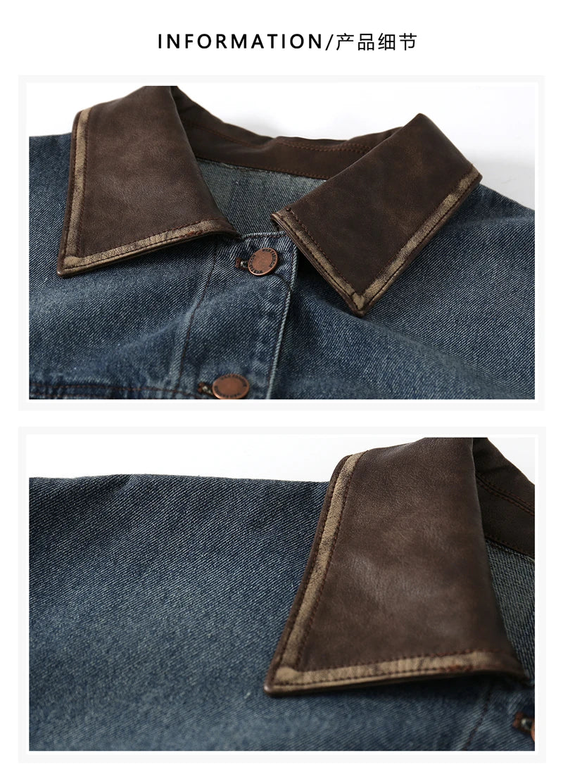 Women Blue Denim Jacket