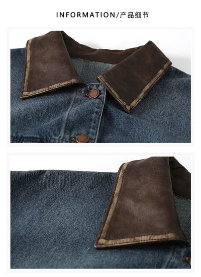Women Blue Denim Jacket