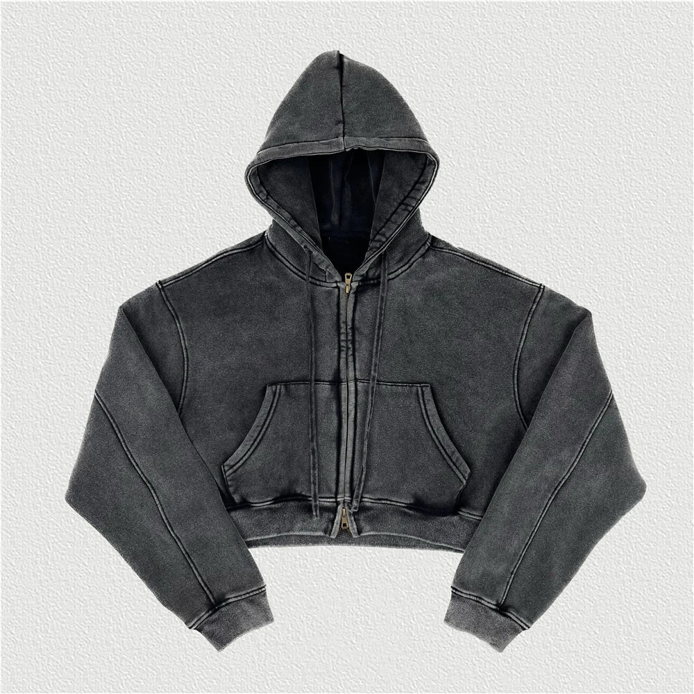 Stone Washed Oversized Hoodie