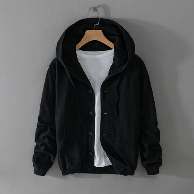 NOAM LINEN HOODIE