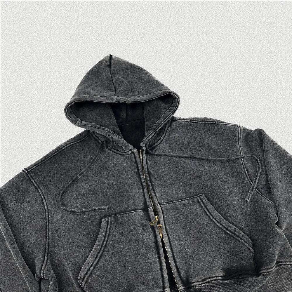 Stone Washed Oversized Hoodie