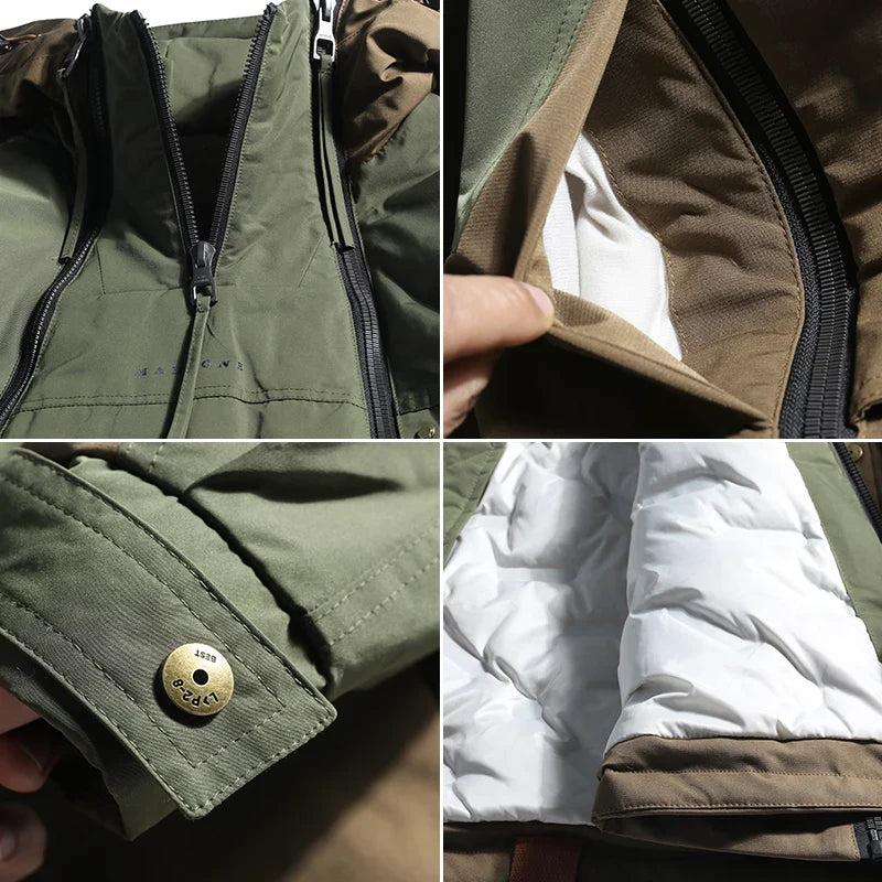 Made ONE Color Block Jacket