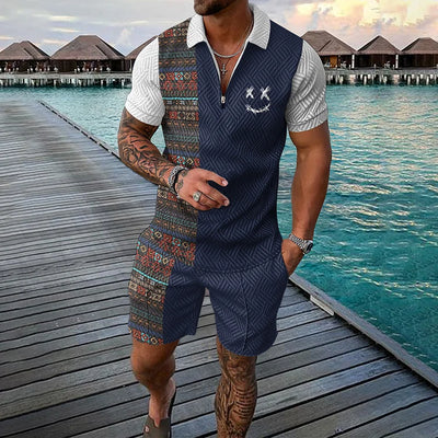 Parkison I Polo + shorts set