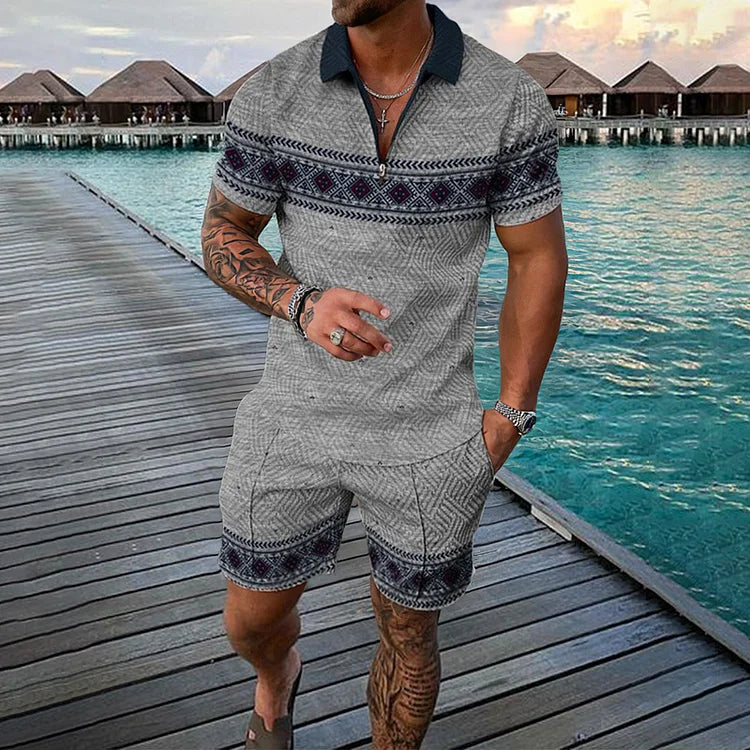 Malcolm I Polo + shorts set