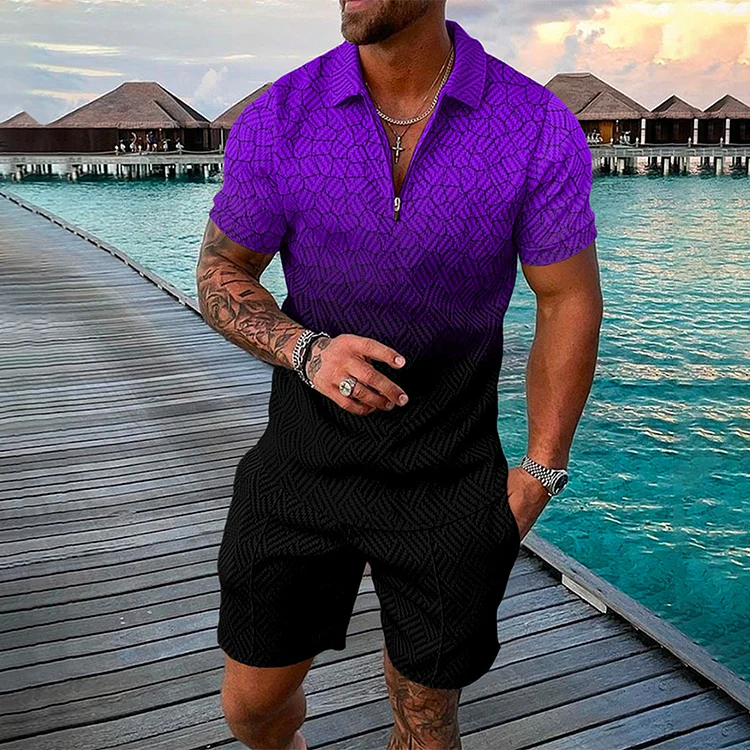 Lyndon I Polo + shorts set