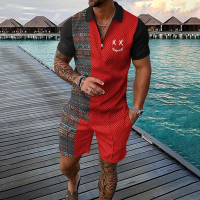 Parkison I Polo + shorts set