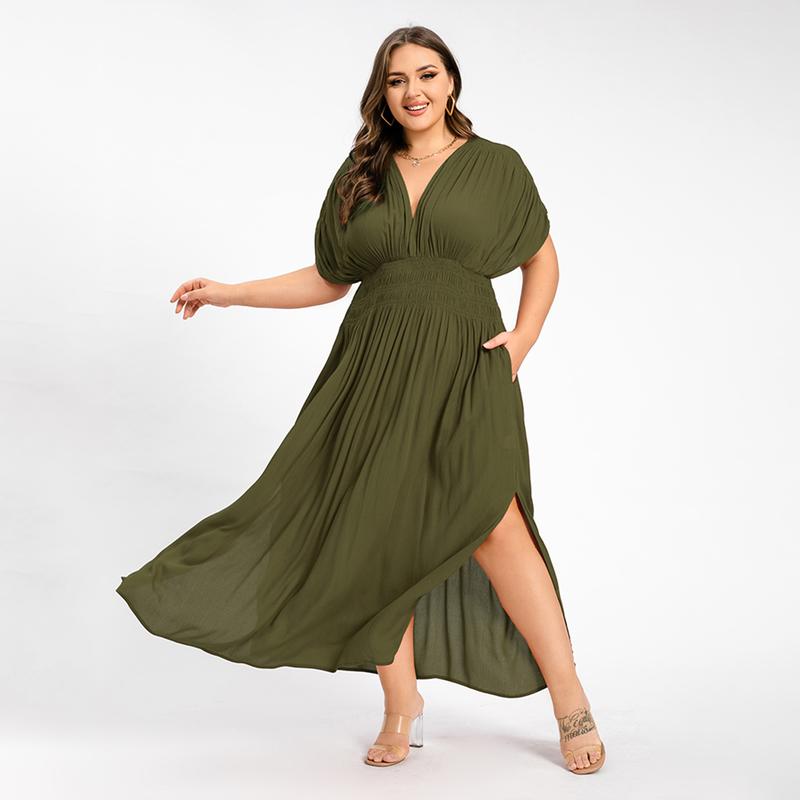 Aifah | Flowing Batwing Maxi