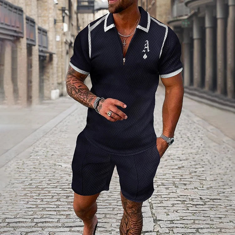 Joseph I Polo + shorts set