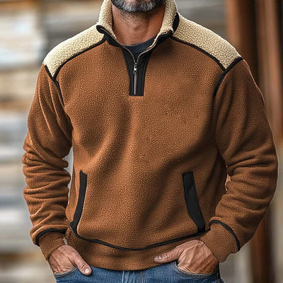 Luther™ - Retro Quartz Zipper Pullover