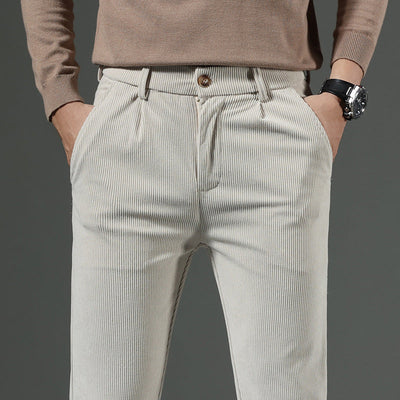 SLIM FIT CORUROY PANT