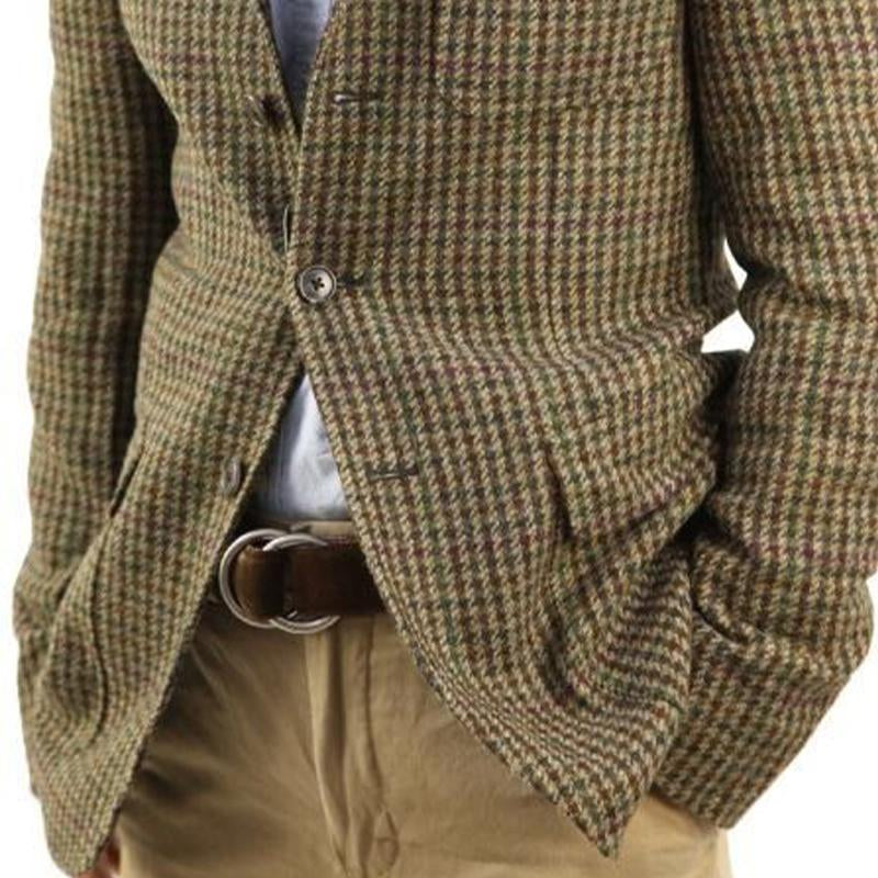 Blended Single-breasted Blazer
