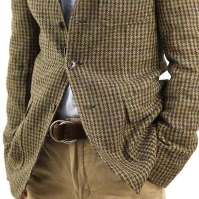 Blended Single-breasted Blazer