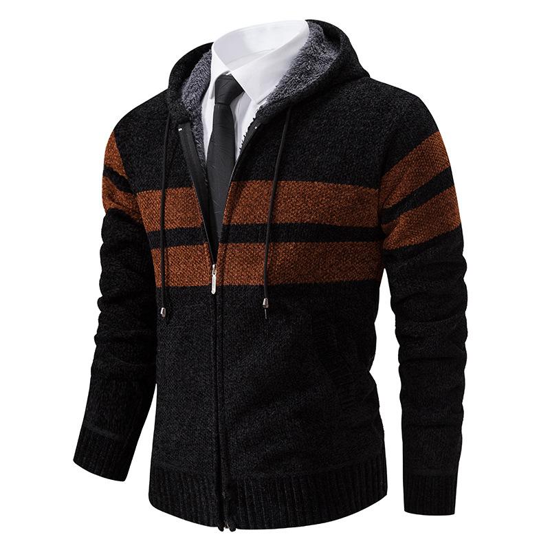 Men's Vintage Thickened Hooded Jacket