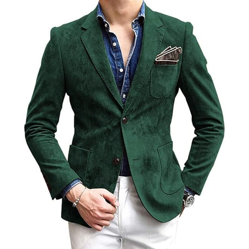 Solid Color Casual Lapel Blazer