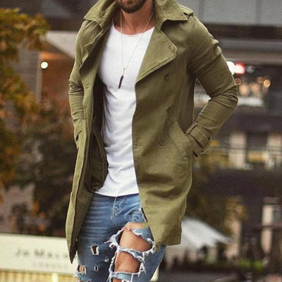 Men's Long Sleeve Vintage Jacket
